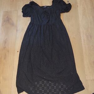 Vibe Sportswear Black Dress Plus Size 1X